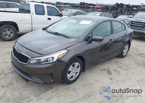 2017 Kia Forte Lx из США, поврежденный, VIN 3KPFK4A72HE115175